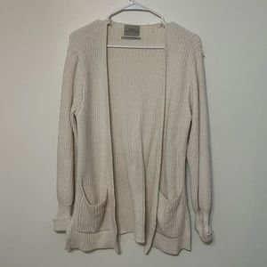Urban Outfitters Cream Cardigan Size Small